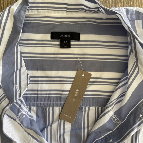 J. Crew Cotton Poplin Popover - NWT! - Picture 4 of 10